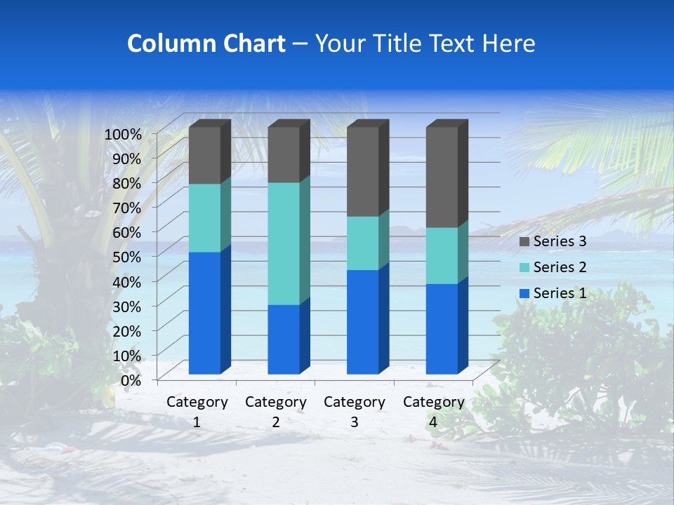 Landscape Lagoon Summer PowerPoint Template