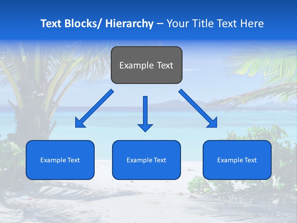 Landscape Lagoon Summer PowerPoint Template