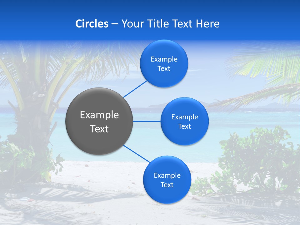 Landscape Lagoon Summer PowerPoint Template