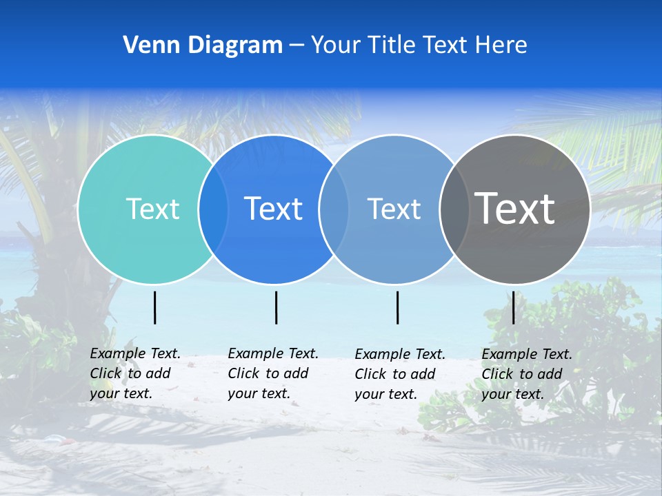 Landscape Lagoon Summer PowerPoint Template
