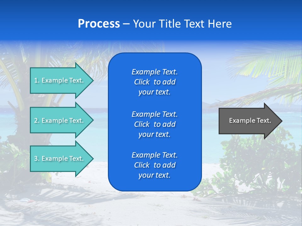Landscape Lagoon Summer PowerPoint Template