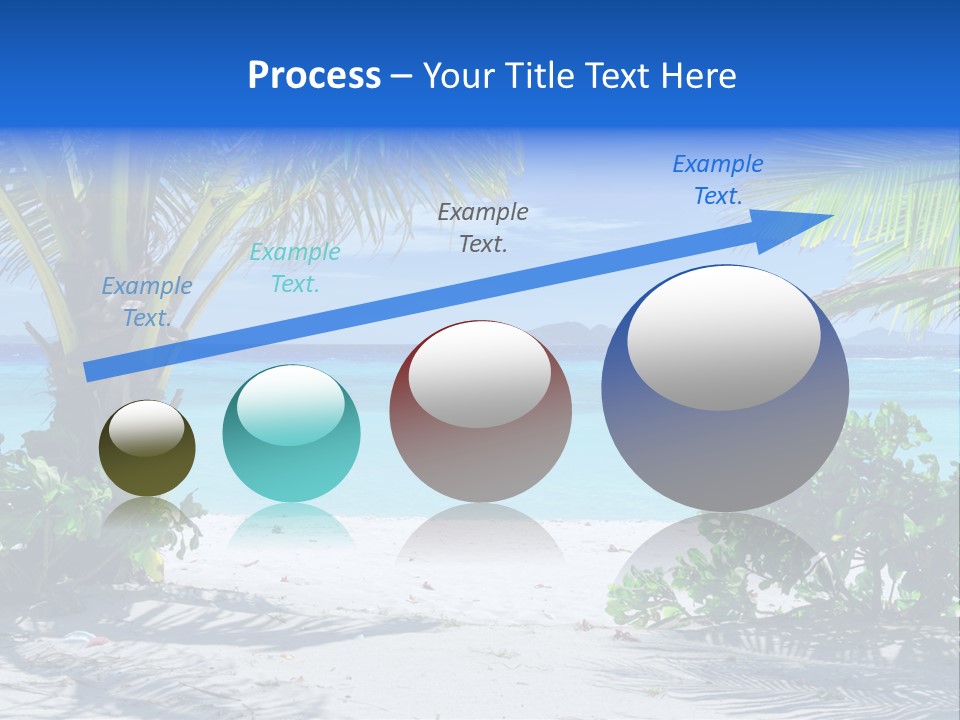 Landscape Lagoon Summer PowerPoint Template