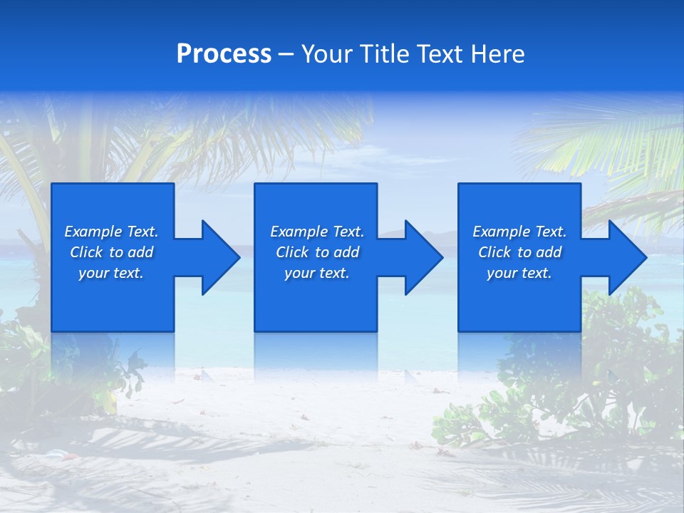 Landscape Lagoon Summer PowerPoint Template