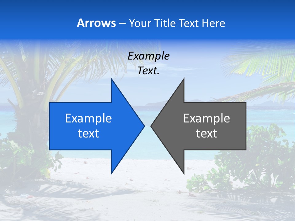 Landscape Lagoon Summer PowerPoint Template