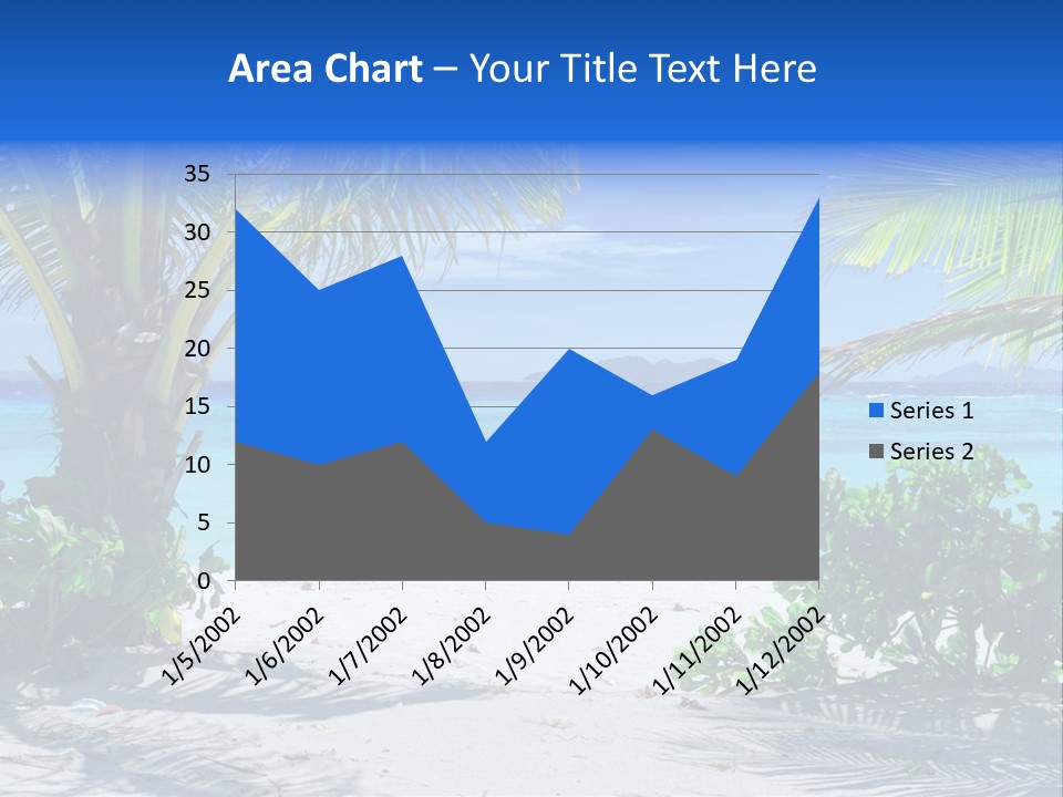 Landscape Lagoon Summer PowerPoint Template