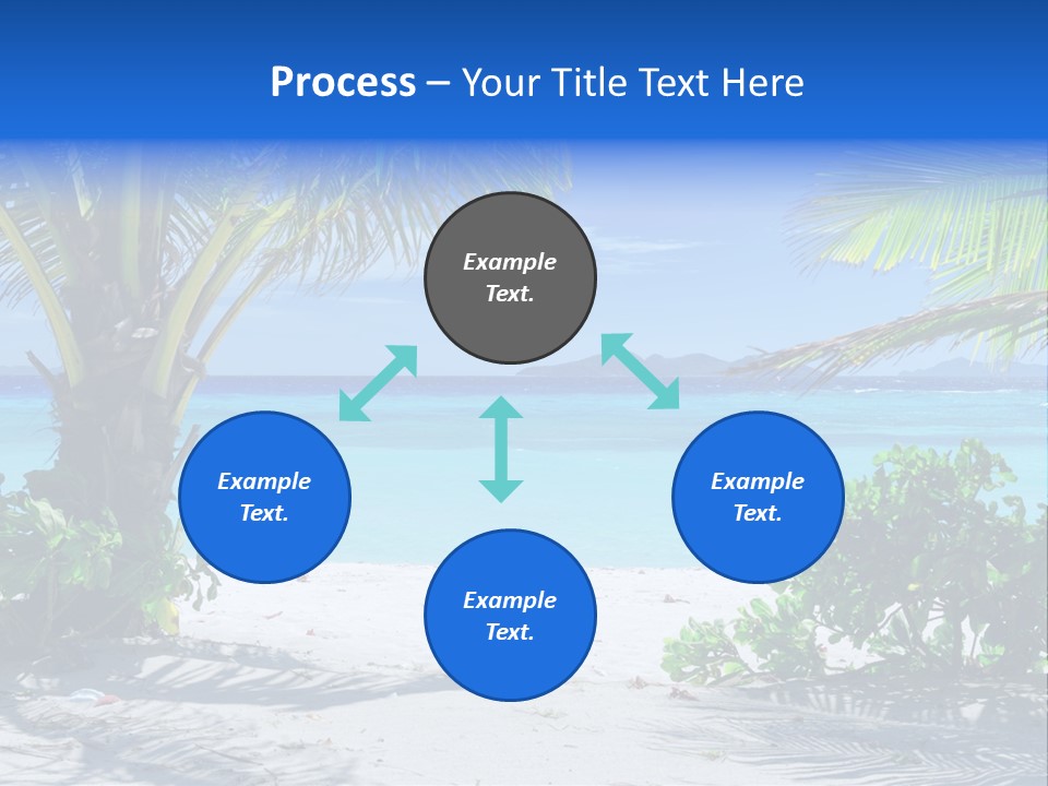 Landscape Lagoon Summer PowerPoint Template