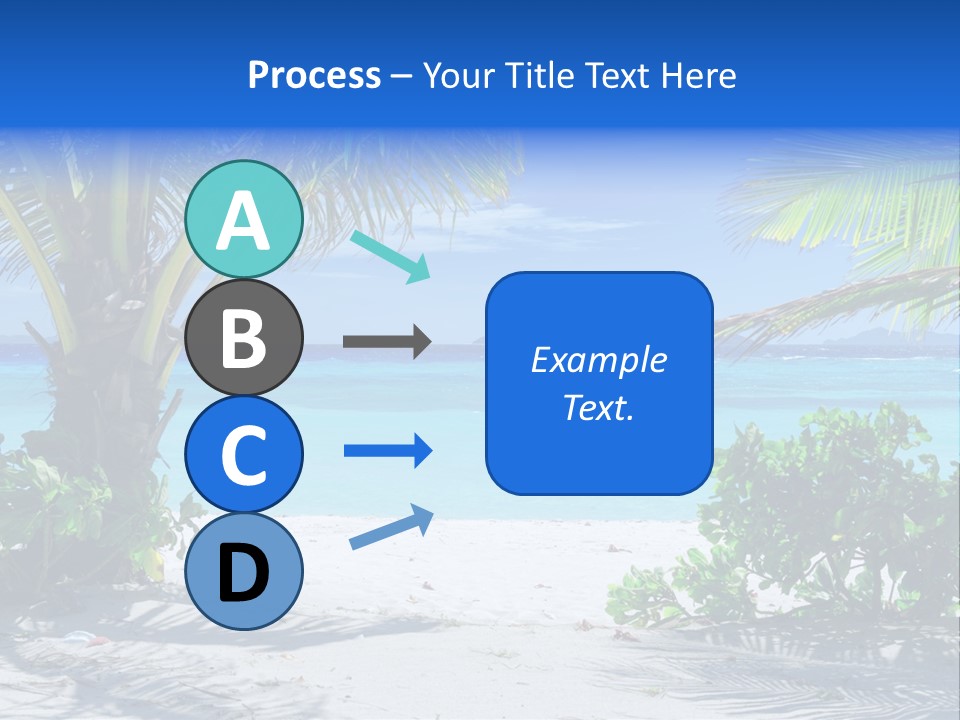 Landscape Lagoon Summer PowerPoint Template
