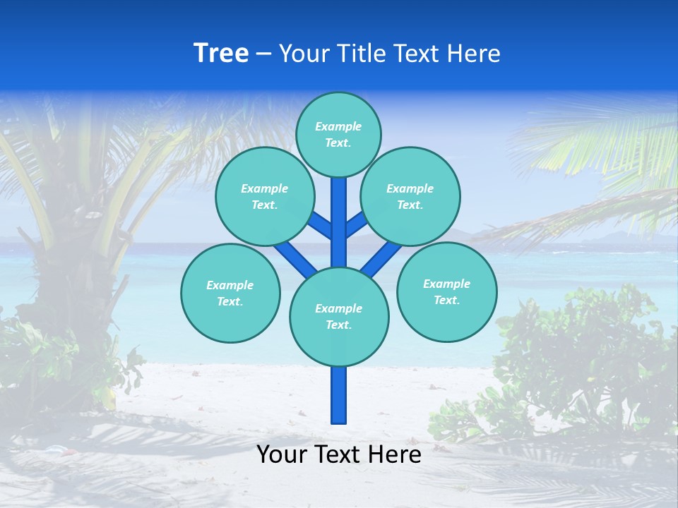 Landscape Lagoon Summer PowerPoint Template