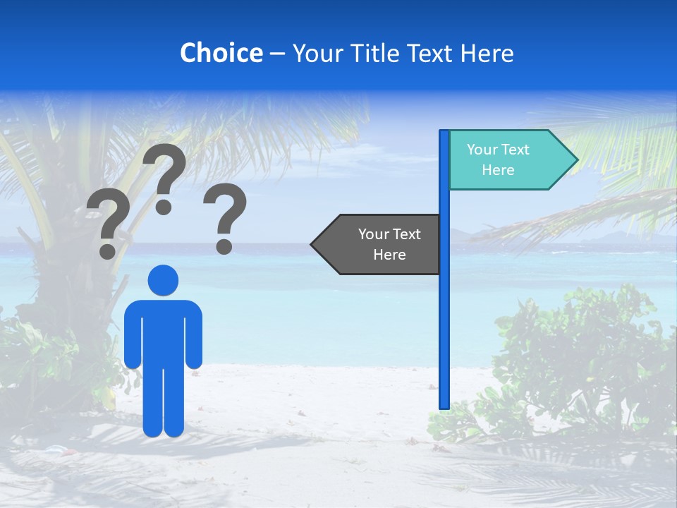 Landscape Lagoon Summer PowerPoint Template
