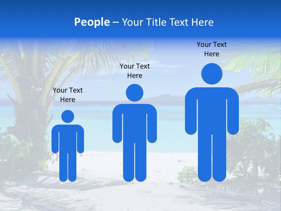 Landscape Lagoon Summer PowerPoint Template