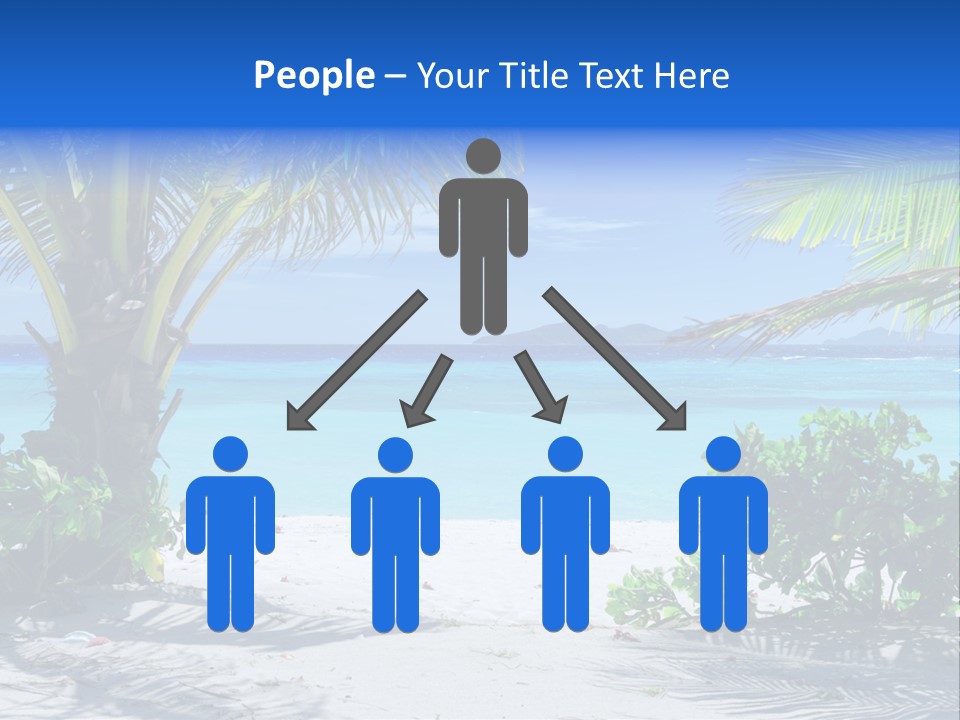 Landscape Lagoon Summer PowerPoint Template