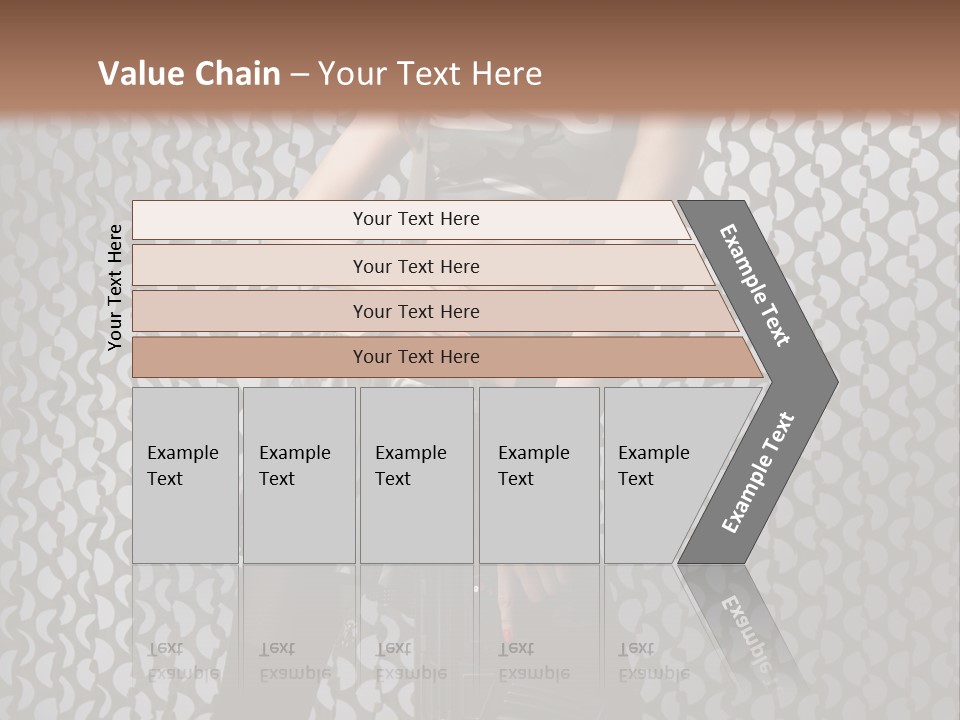 Holding Rifle Sexy PowerPoint Template