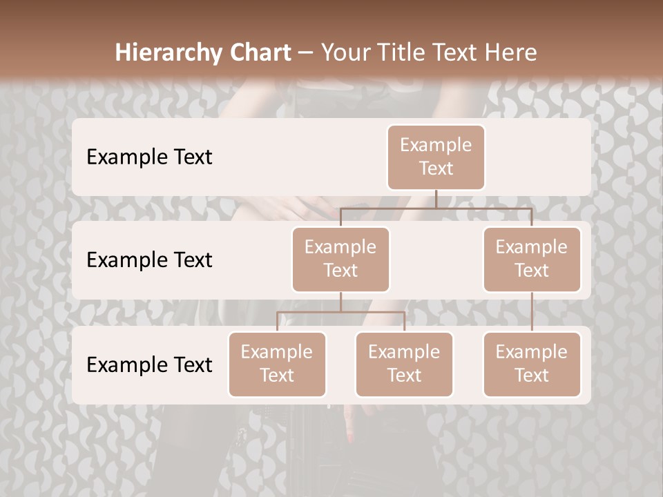 Holding Rifle Sexy PowerPoint Template