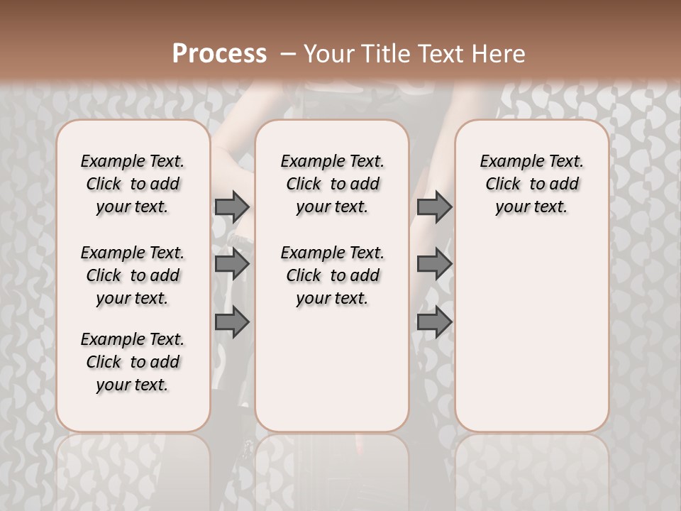 Holding Rifle Sexy PowerPoint Template
