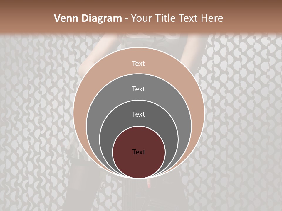 Holding Rifle Sexy PowerPoint Template