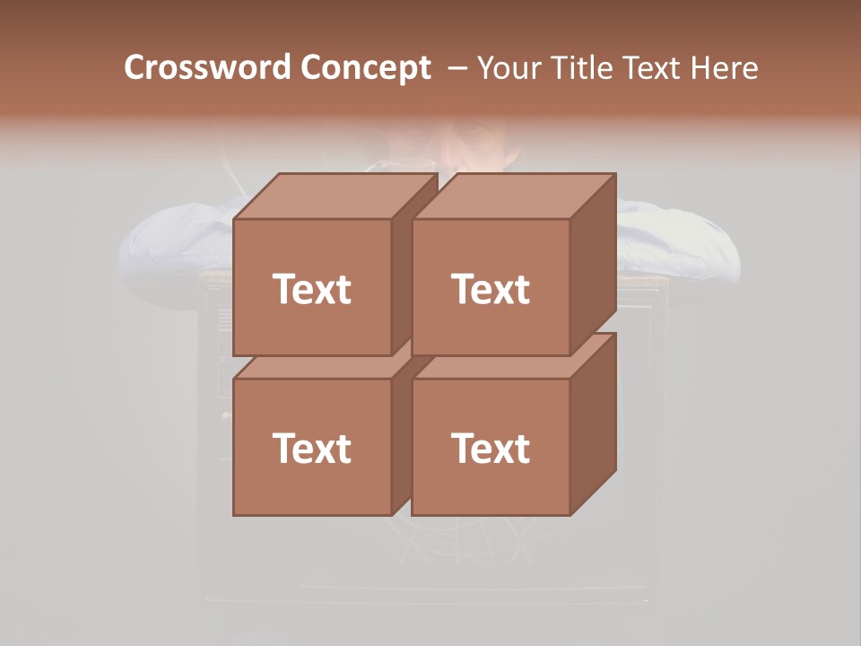 Abstract Fantastical Space PowerPoint Template