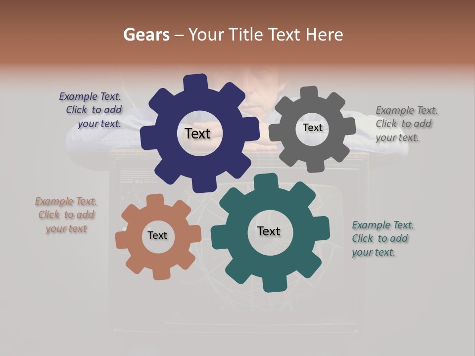 Abstract Fantastical Space PowerPoint Template