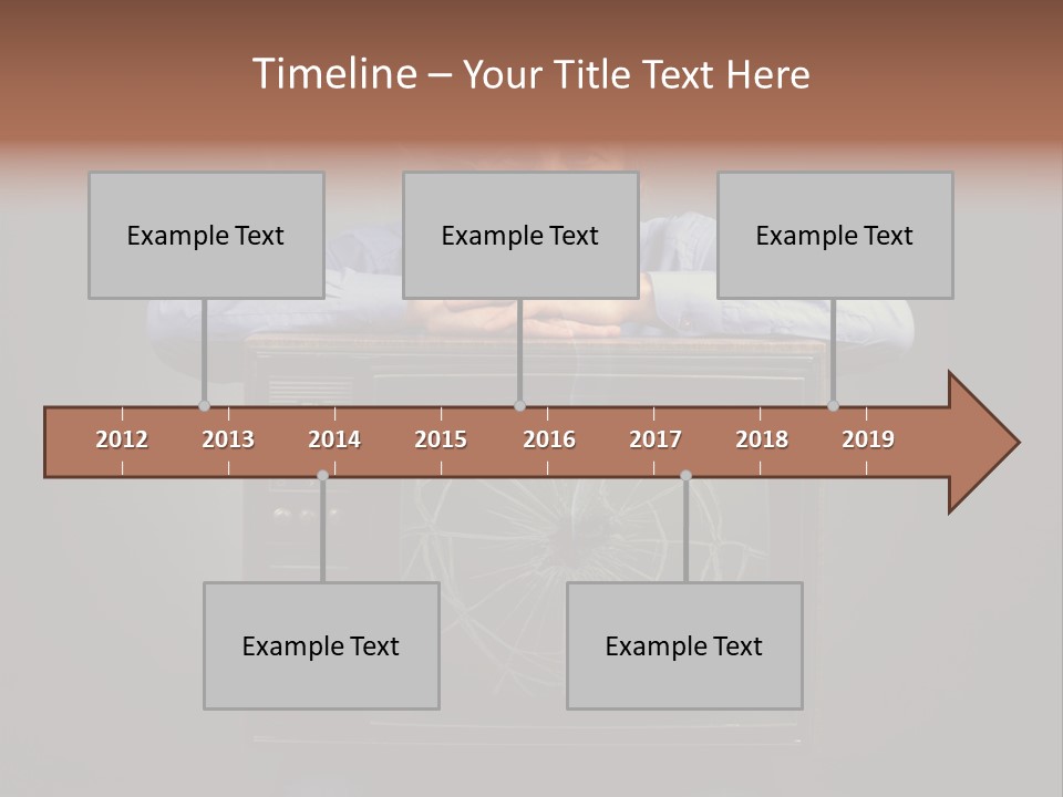Abstract Fantastical Space PowerPoint Template