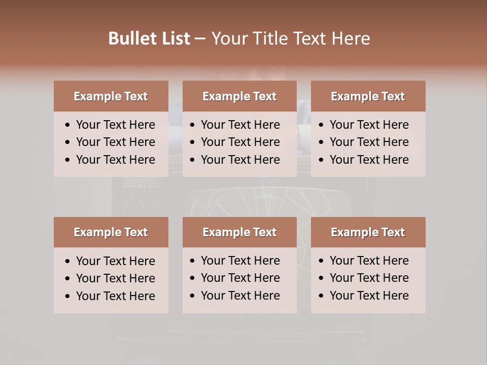 Abstract Fantastical Space PowerPoint Template