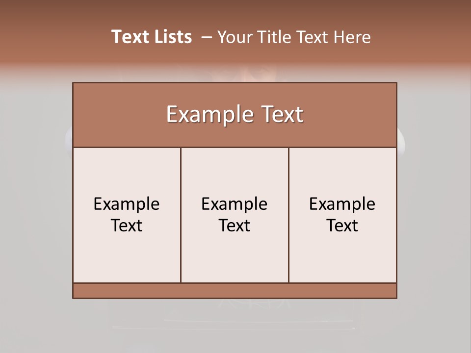 Abstract Fantastical Space PowerPoint Template