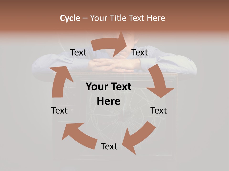 Abstract Fantastical Space PowerPoint Template