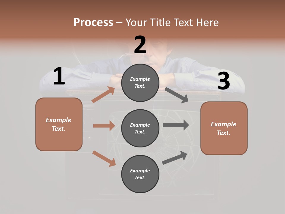 Abstract Fantastical Space PowerPoint Template