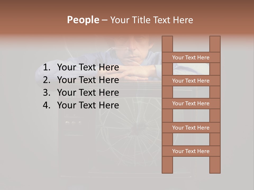 Abstract Fantastical Space PowerPoint Template