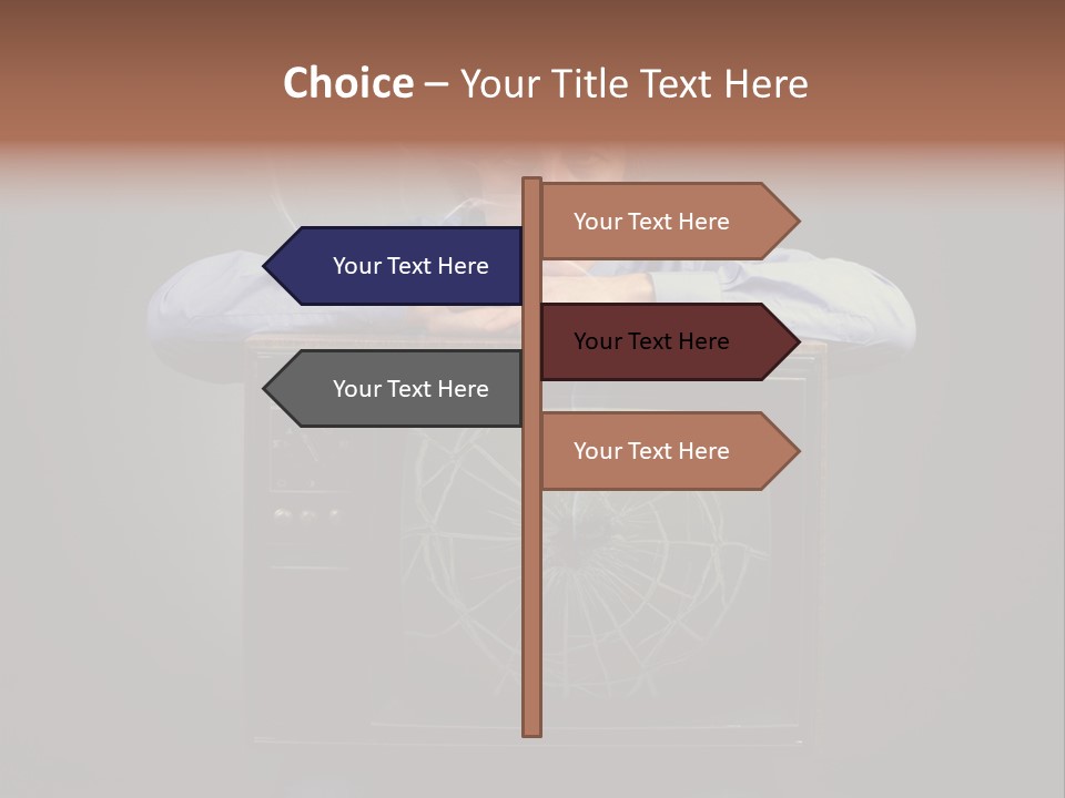 Abstract Fantastical Space PowerPoint Template