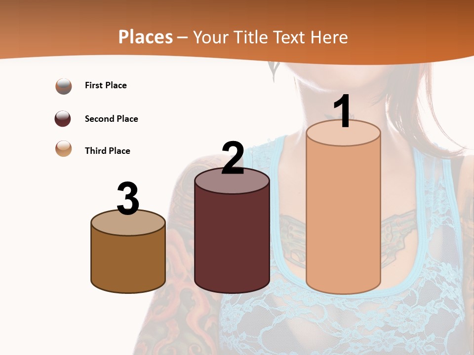 Slim Transparent Neck PowerPoint Template