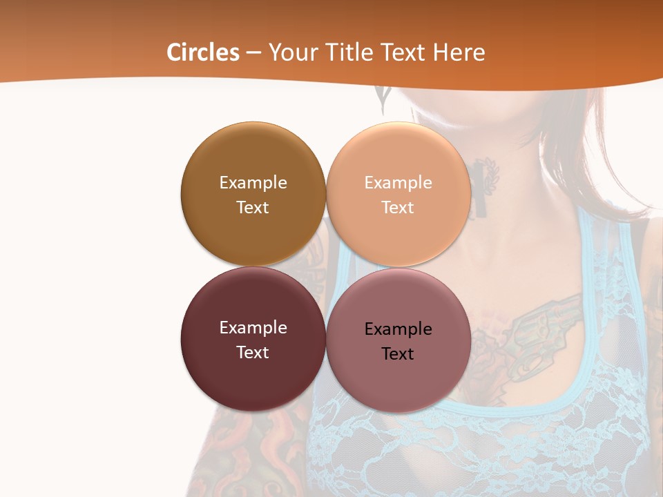 Slim Transparent Neck PowerPoint Template