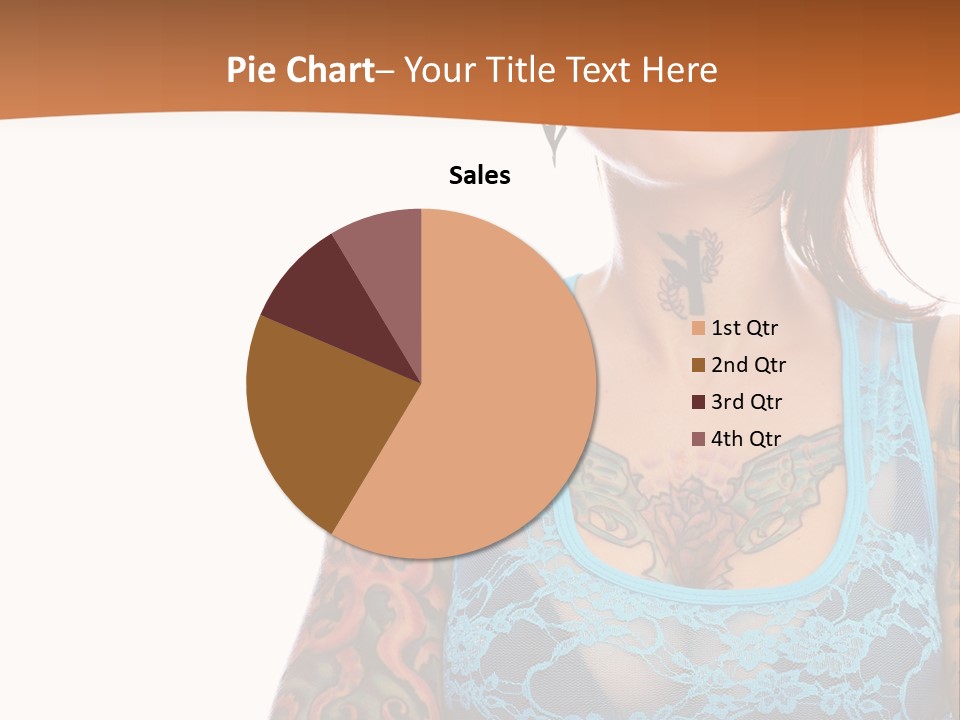 Slim Transparent Neck PowerPoint Template