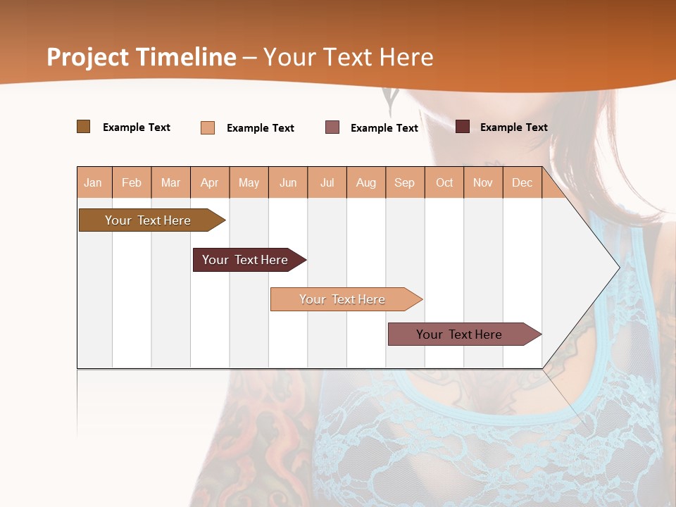 Slim Transparent Neck PowerPoint Template