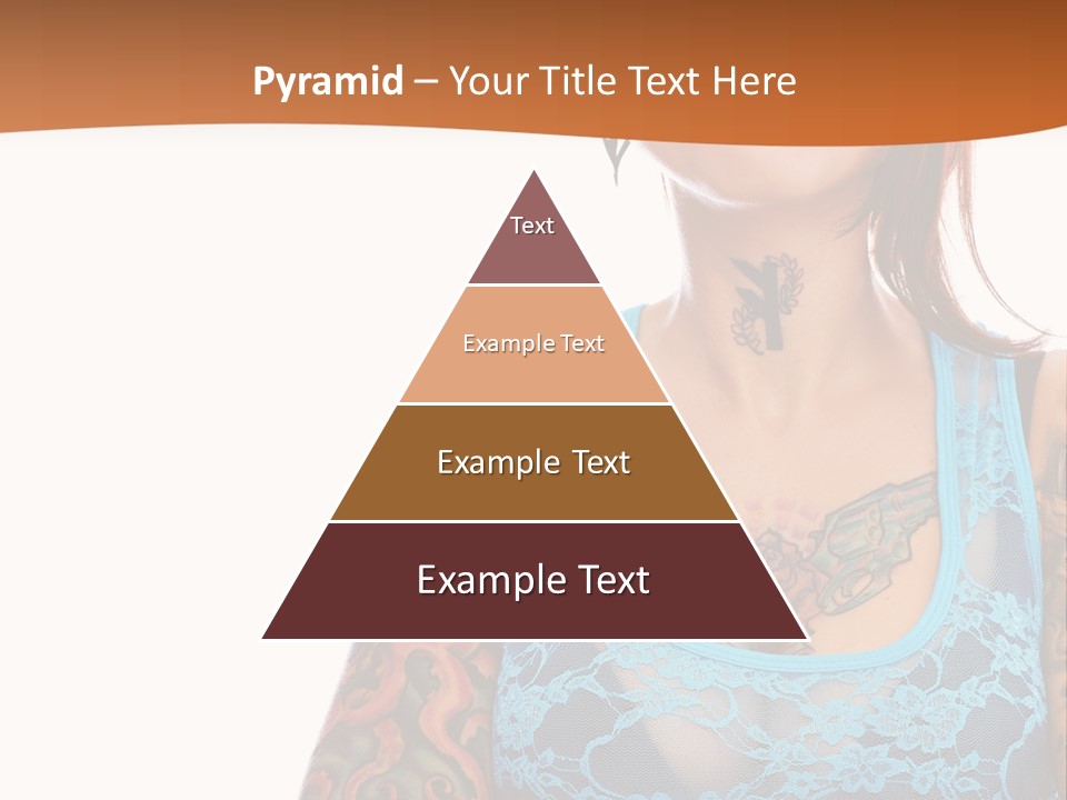 Slim Transparent Neck PowerPoint Template