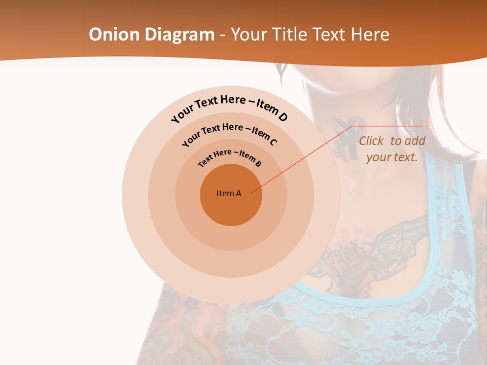 Slim Transparent Neck PowerPoint Template