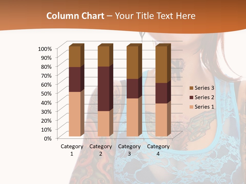 Slim Transparent Neck PowerPoint Template