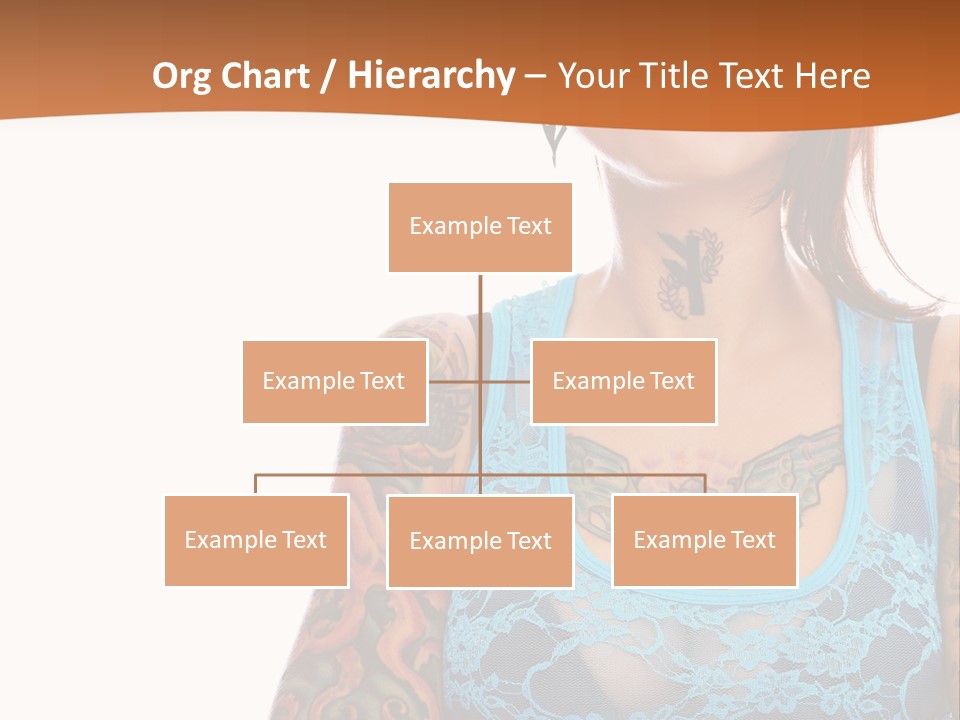 Slim Transparent Neck PowerPoint Template