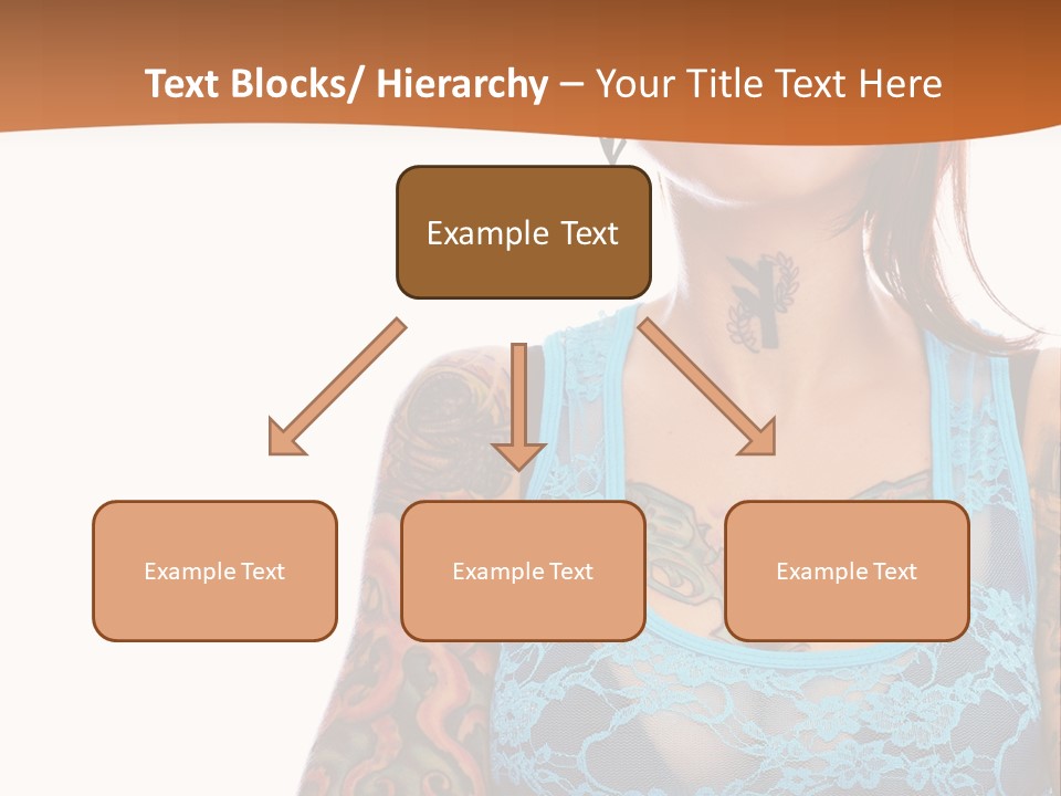 Slim Transparent Neck PowerPoint Template