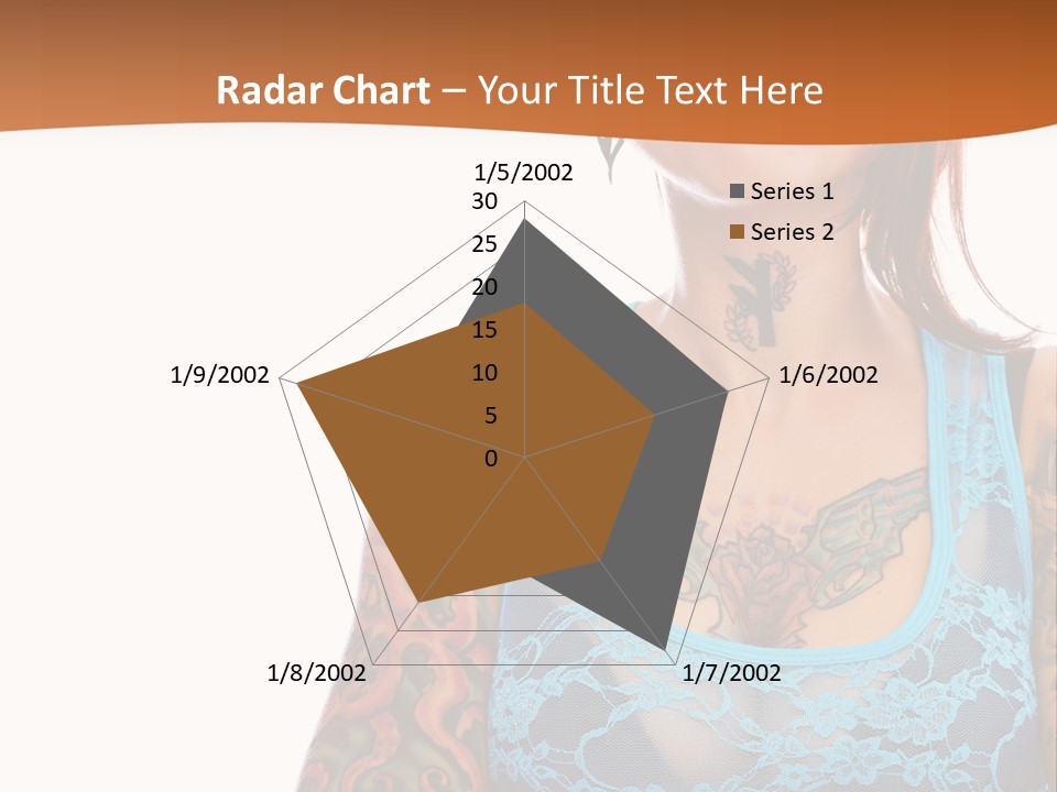 Slim Transparent Neck PowerPoint Template