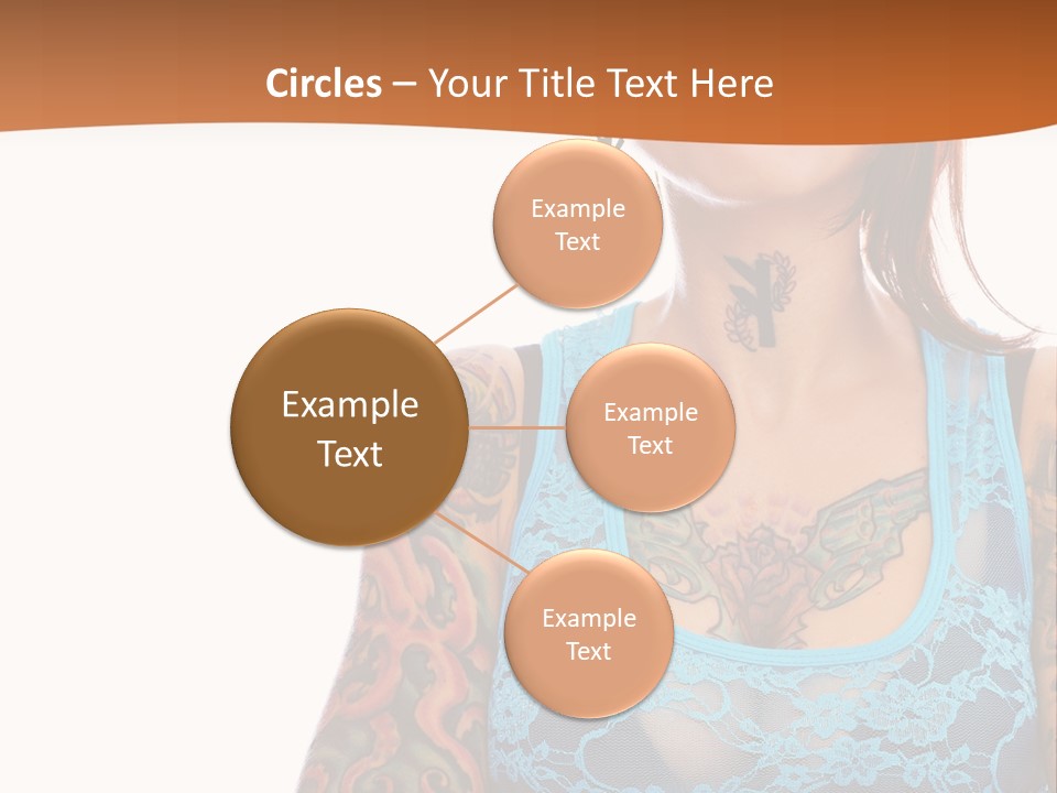 Slim Transparent Neck PowerPoint Template