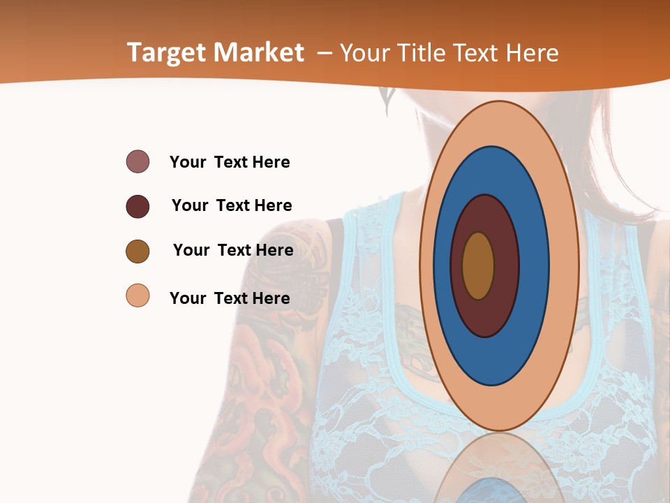 Slim Transparent Neck PowerPoint Template