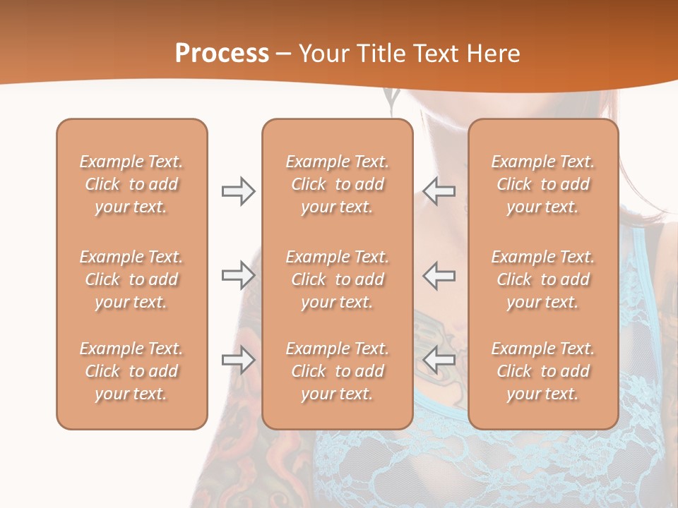 Slim Transparent Neck PowerPoint Template
