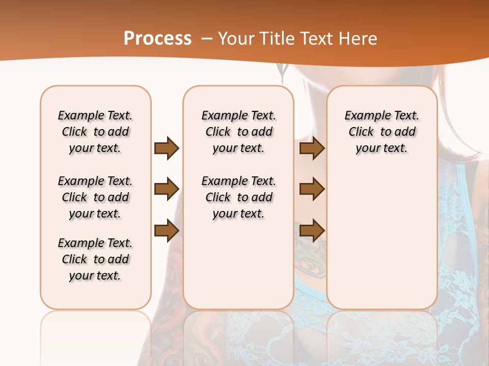 Slim Transparent Neck PowerPoint Template