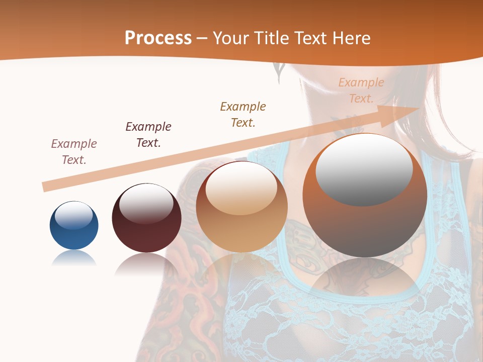 Slim Transparent Neck PowerPoint Template