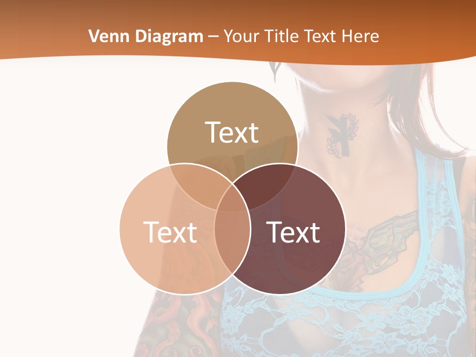 Slim Transparent Neck PowerPoint Template