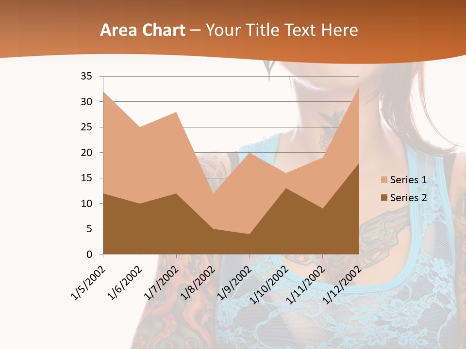 Slim Transparent Neck PowerPoint Template