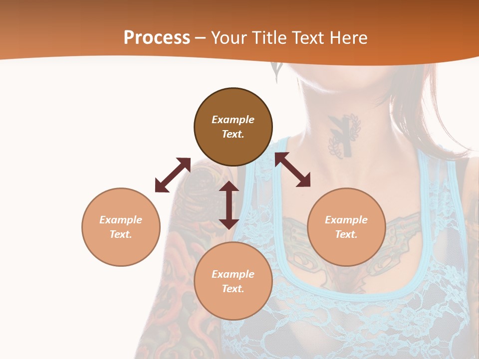 Slim Transparent Neck PowerPoint Template