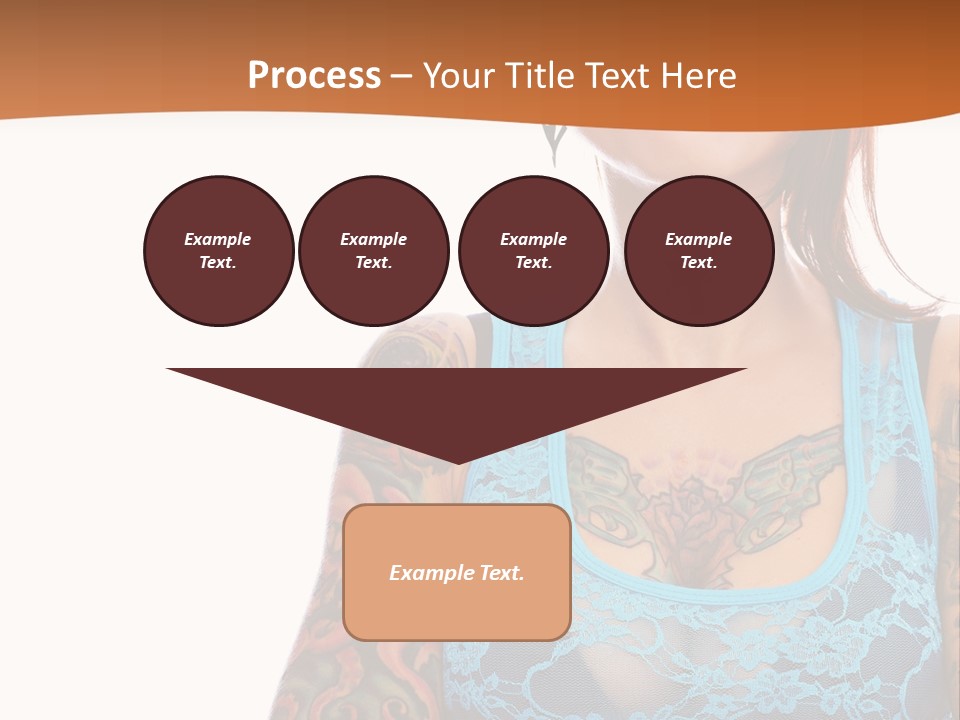 Slim Transparent Neck PowerPoint Template