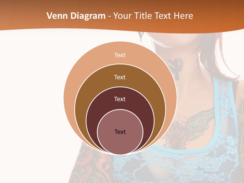 Slim Transparent Neck PowerPoint Template