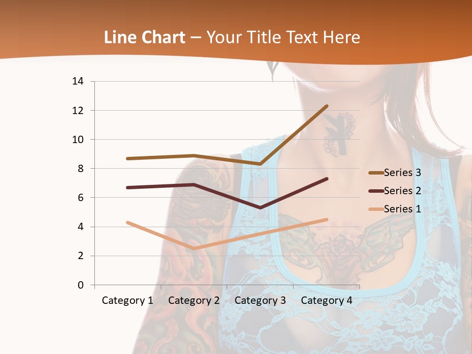 Slim Transparent Neck PowerPoint Template