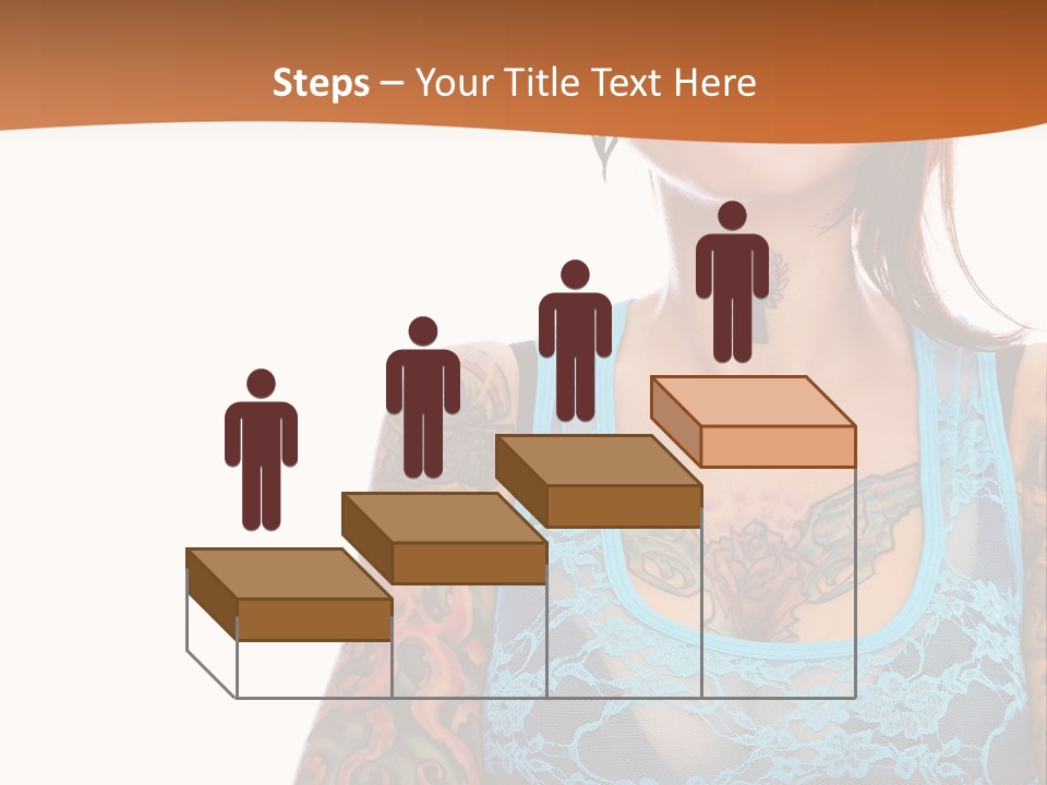 Slim Transparent Neck PowerPoint Template